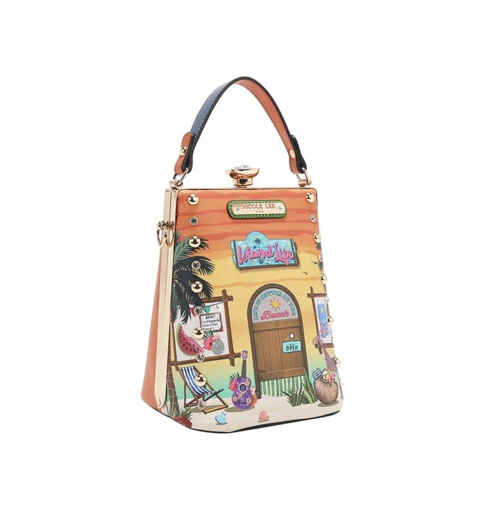 Cartera de Mano con Aplicaciones Sun and Sand - Imagen 2
