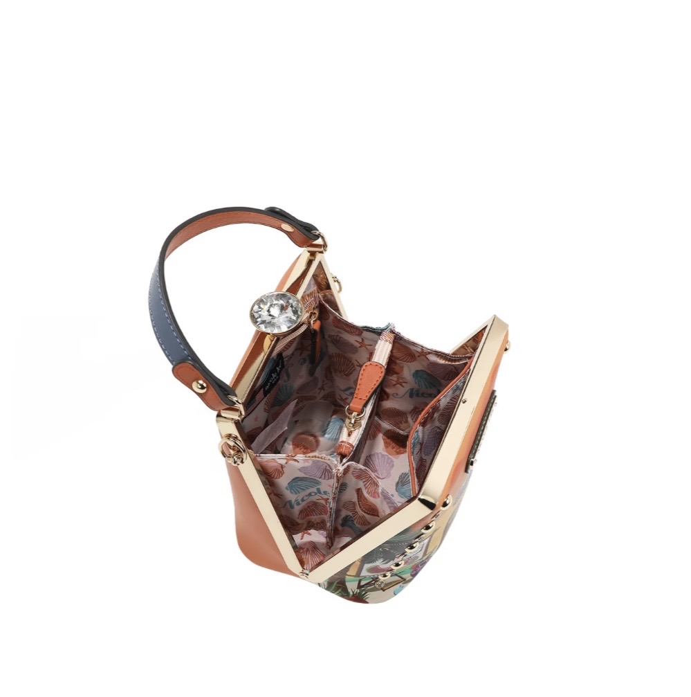 Cartera de Mano con Aplicaciones Sun and Sand - Imagen 6